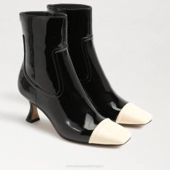 Women Footwear Sam Edelman Livia Bootie Black/Modern Ivory 4N2P848
