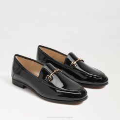 Women Footwear Sam Edelman Loraine Bit Loafer Black Patent 4N2P56
