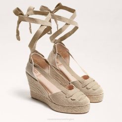 Women Footwear Sam Edelman Margherita Espadrille Wedge Sandal Natural 4N2P85