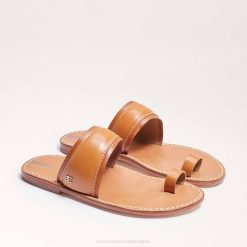 Women Footwear Sam Edelman Margit Toe Ring Sandal Brown Multi 4N2P260