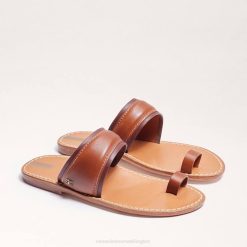 Women Footwear Sam Edelman Margit Toe Ring Sandal Maple Brown 4N2P261