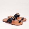 Women Footwear Sam Edelman Maxime Toe Ring Sandal Black 4N2P255