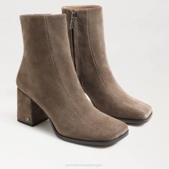 Women Footwear Sam Edelman Mayla Ankle Boot Olive Suede 4N2P829
