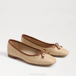 Women Footwear Sam Edelman Meadow Ballet Flat Bleached Beechwood 4N2P171