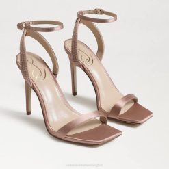 Women Footwear Sam Edelman Ophelia Ankle Strap Heel Soft Praline 4N2P536