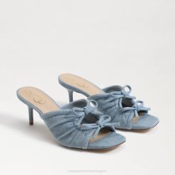 Women Footwear Sam Edelman Pia Strappy Heel Blue 4N2P596