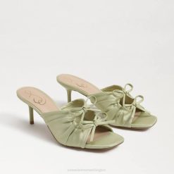 Women Footwear Sam Edelman Pia Strappy Heel Iced Lime 4N2P600