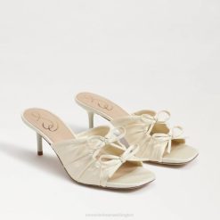 Women Footwear Sam Edelman Pia Strappy Heel Pearl Ivory 4N2P598