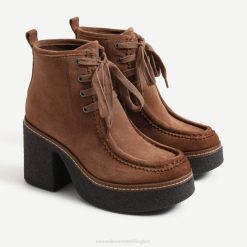 Women Footwear Sam Edelman Shaw Lace Up Bootie Walnut Brown 4N2P842