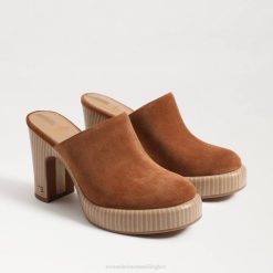 Women Footwear Sam Edelman Shiloh Heeled Mule Frontier Brown 4N2P717
