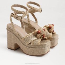 Women Footwear Sam Edelman Tate Platform Sandal Eggshell 4N2P689