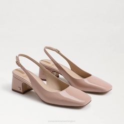 Women Footwear Sam Edelman Terra Slingback Kitten Heel Sunrise Pink 4N2P192