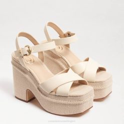 Women Footwear Sam Edelman Trianna Platform Sandal Modern Ivory 4N2P533