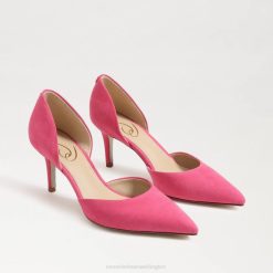 Women Footwear Sam Edelman Viv Pointed Toe Pump Dahlia Pink 4N2P364