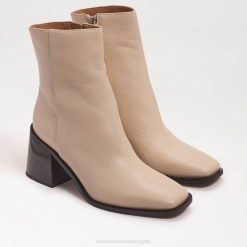 Women Footwear Sam Edelman Winnie Bootie Modern Ivory Leather 4N2P457